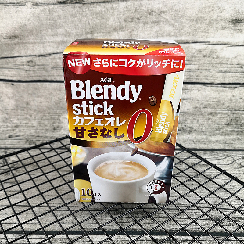日本進口零食AGF Blendy速溶牛奶咖啡歐蕾牛奶咖啡10袋在類目 咖啡/麥片/衝飲, 速溶咖啡/咖啡豆/粉, 速溶咖啡中 - 來自Buy2taobao.com提供專業的淘寶代購服務