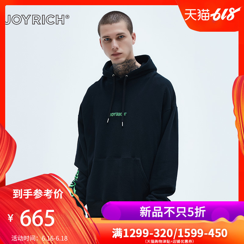 JOYRICH 可口可乐联名男女带帽套头宽松卫衣11TT174709N|msdalam kategori Pakaian Lelaki, sweater - dari Buy2taobao.com untuk memberikan perkhidmatan ejen Taobao profesional membeli