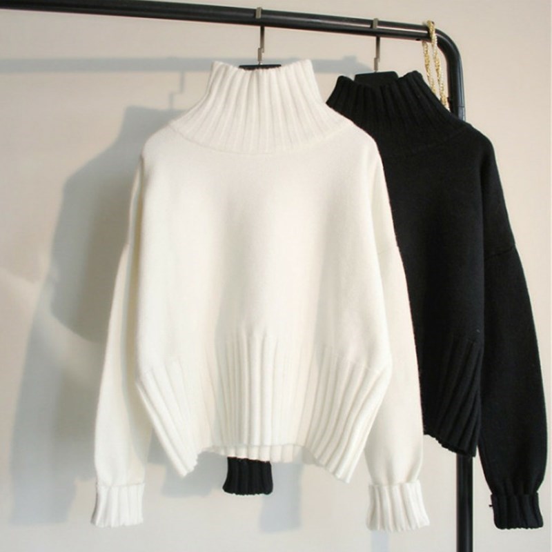 Autumn and winter Korean Edition new pattern Half a Socket Long sleeve sweater Pure white knitting Base coat have cash less than that is registered in the accounts jacketin the Women's clothing/Boutique , Sweaters category - from Buy2taobao.com to provide professional Taobao agent buy service