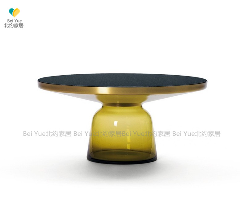 北約The Bell Table時尚玻璃茶幾北歐金屬圓形邊幾彩色鈴铛茶幾在類目 住宅傢俱, 幾類, 茶几中 - 來自Buy2taobao.com提供專業的淘寶代購服務