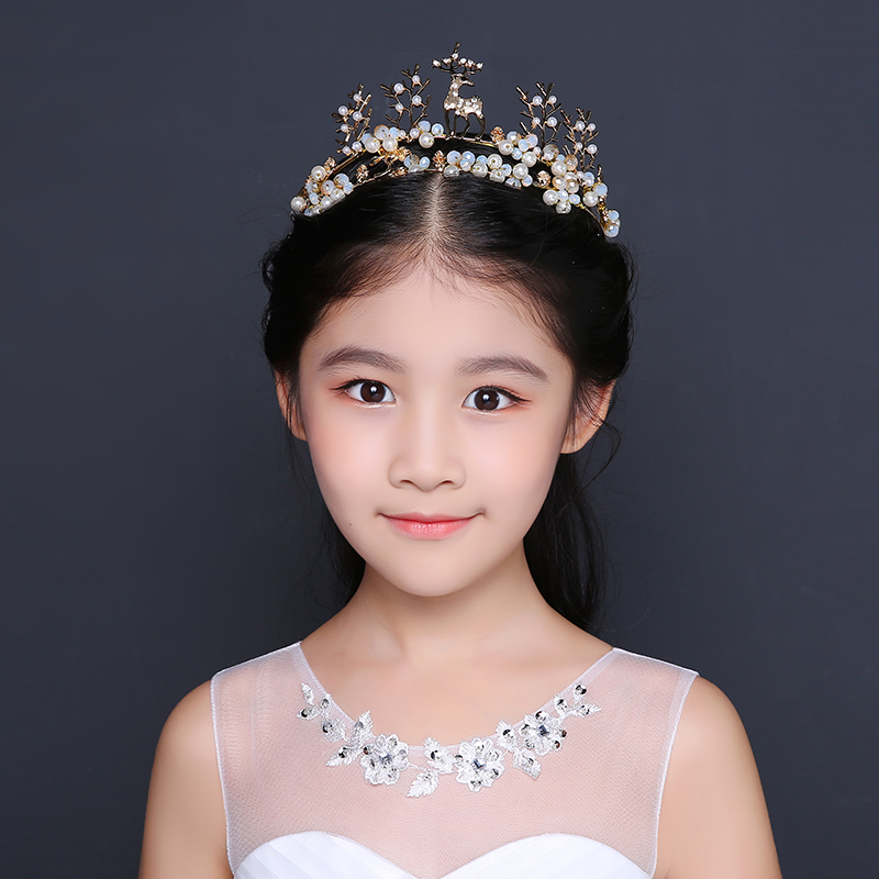 韩式女童金色珍珠皇冠头饰儿童表演发饰配饰摄影皇冠发箍女孩演出|msdalam kategori Kanak-kanak/Bayi/Keluarga dipasang, Aksesori Kanak-kanak, Aksesori rambut - dari Buy2taobao.com untuk memberikan perkhidmatan ejen Taobao profesional membeli