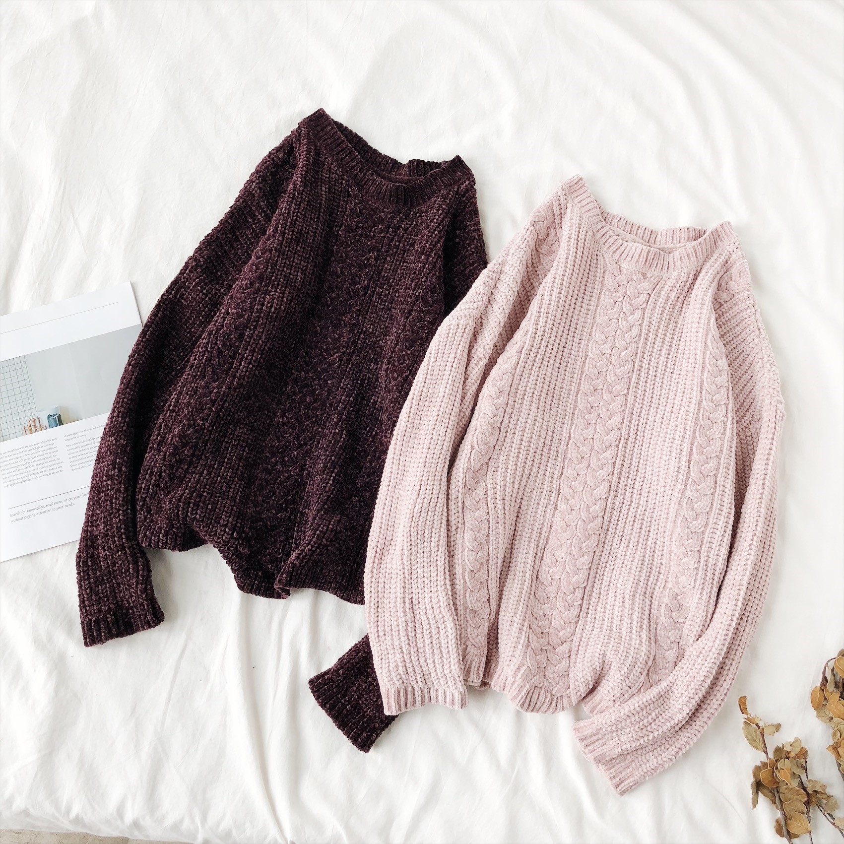 不退换 面料很舒服!0.37kg 版百搭针织毛衣 357|msdalam kategori Butik wanita / wanita, sweater - dari Buy2taobao.com untuk memberikan perkhidmatan ejen Taobao profesional membeli