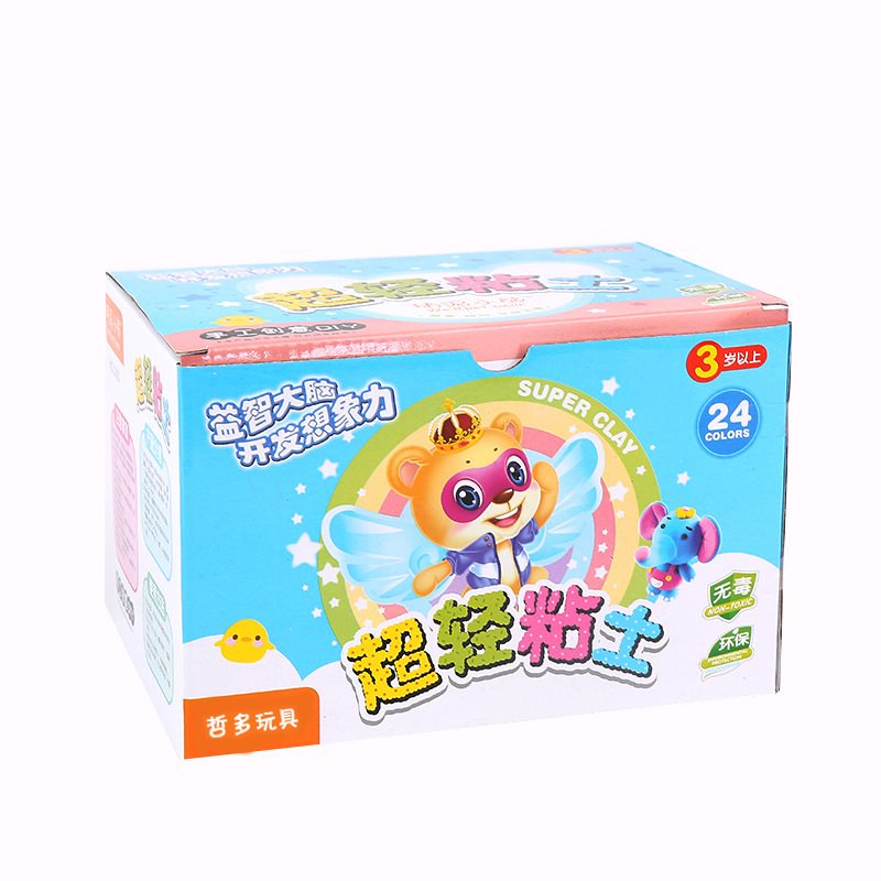 橡皮泥24色盒装超轻黏土彩泥手工DIY无毒超轻粘土|ruв категории оборудование/инструменты, приборы, дальномер - от Buy2taobao.com для оказания профессиональной услуги покупки агента Taobao
