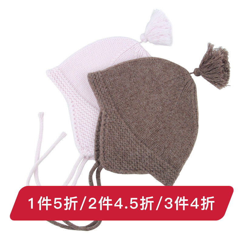 限时五折!NU童装婴幼儿羊毛帽子新生儿宝宝秋冬针织套头保暖绒球|ruв категории Детская одежда, шляпа/шарф/маска/перчатки/наушники/ноги рукав, шляпа - от Buy2taobao.com для оказания профессиональной услуги покупки агента Taobao