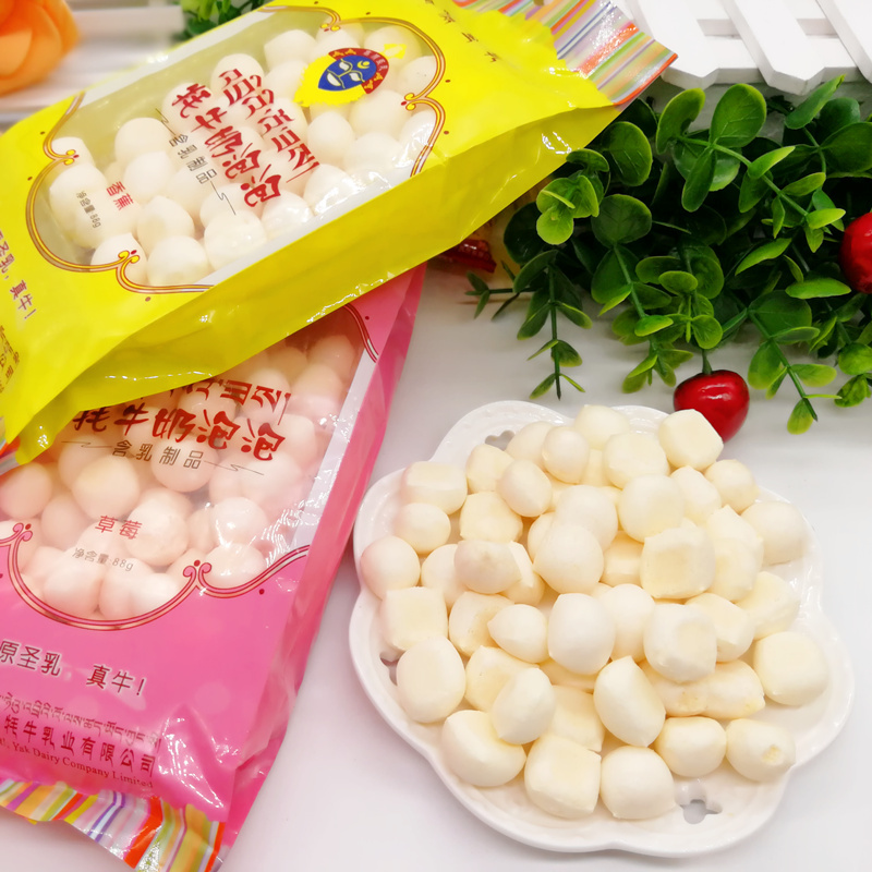 Yak milk bubble 88 Plateau milk Tibet yak milk Original flavor Bananas strawberryin the Snacks/Nuts/Specialty , Cheese/Dairy/, Inner Mongolia cheese category - from Buy2taobao.com to provide professional Taobao agent buy service
