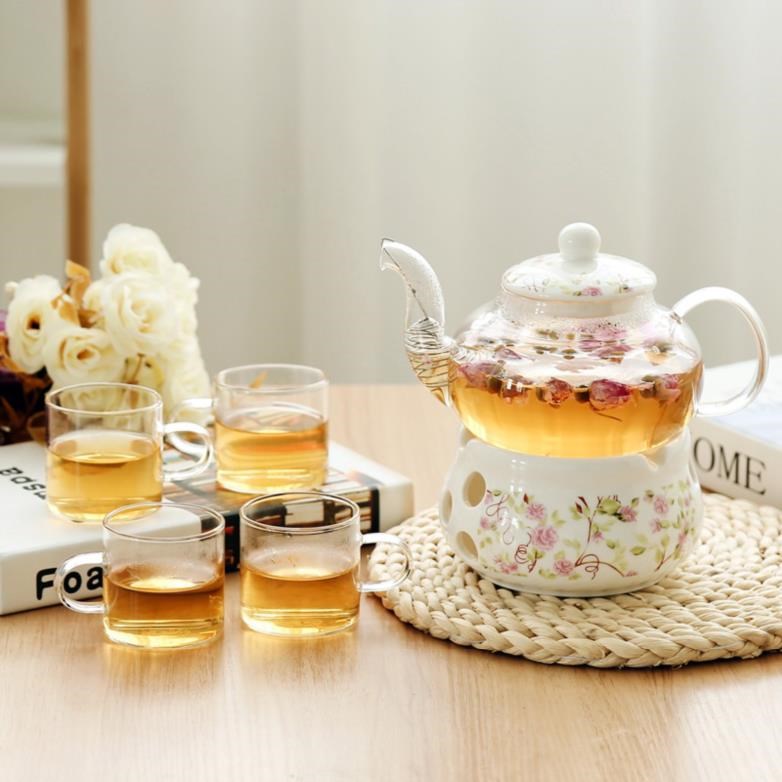 玻璃煮烧水花茶壶小型可加热耐热蜡烛茶具水果水杯杯子耐高温透明在类目 餐饮具, 茶具, 花草茶具中 - 来自Buy2taobao.com提供专业的淘宝代购服务