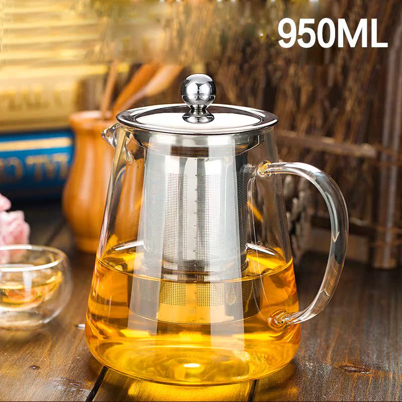 加厚耐热玻璃茶壶 泡茶壶花过滤凉冷水壶家用公道杯功夫茶具套装在类目 餐饮具, 茶具, 茶壶中 - 来自Buy2taobao.com提供专业的淘宝代购服务