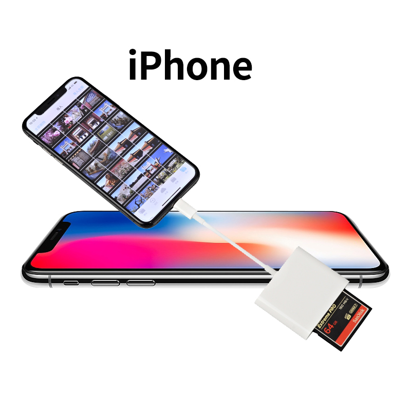 iPhone X XR XS Max苹果手机CF卡读卡器SDTF相机套件iPad平板连接|ruв категории Цифровые аксессуары, цифровой периферийных, Card reader - от Buy2taobao.com для оказания профессиональной услуги покупки агента Taobao