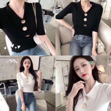 QNY冰麻短袖#M9102在類目 女裝/女士精品, T恤中 - 來自Buy2taobao.com提供專業的淘寶代購服務