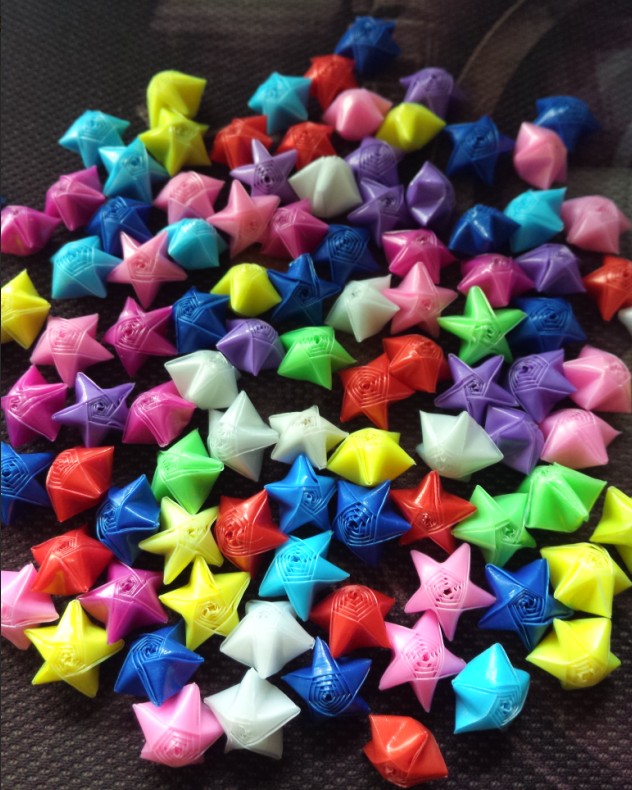 Plastic straw Lucky star finished product Lucky star Lucky star bend Noctilucent Plastic Lucky starin the Home accessories , Creative Jewelry , Lucky/Bottle category - from Buy2taobao.com to provide professional Taobao agent buy service