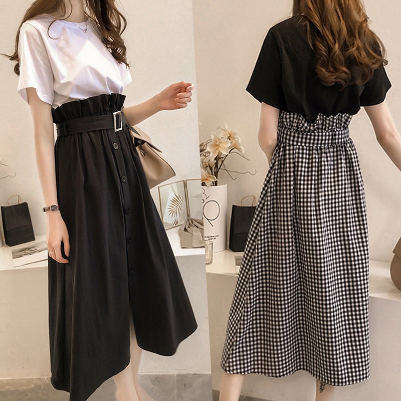 2019 new pattern 155 Little spring clothes collocation Significantly higher Dress suit Western style 150 Shortyin the Women's clothing/Boutique , Large size women category - from Buy2taobao.com to provide professional Taobao agent buy service