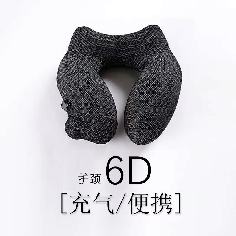 按壓自動充氣U型枕旅行護脖子頸椎長途飛機睡覺枕便攜折疊U形頭枕在類目 戶外/登山/野營/旅行用品, 防潮墊/地席/枕頭, 枕頭中 - 來自Buy2taobao.com提供專業的淘寶代購服務