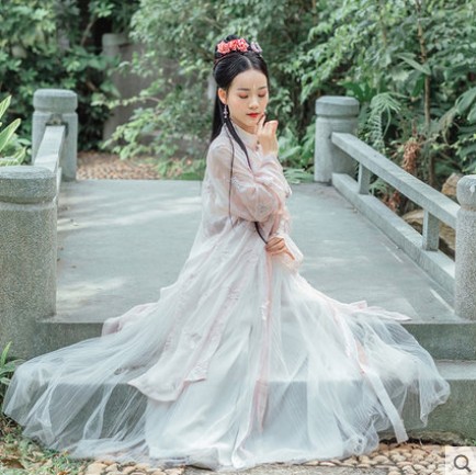 古装女 汉服超仙古典舞演出服女秋冬改良 汉元素罗裙青玉案轻纱裙|msdalam kategori Butik wanita / wanita, pakaian/pakaian kebangsaan/peringkat pakaian, pakaian kebangsaan/pakaian - dari Buy2taobao.com untuk memberikan perkhidmatan ejen Taobao profesional membeli