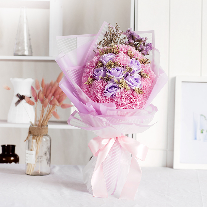 Teacher's Day gift Bouquet of flowers Gift box birthday rose gift teacher Girlfriend Confidante Lover Pleasantly surprised giftin the Home accessories , Creative Jewelry , Variety shape soap category - from Buy2taobao.com to provide professional Taobao agent buy service