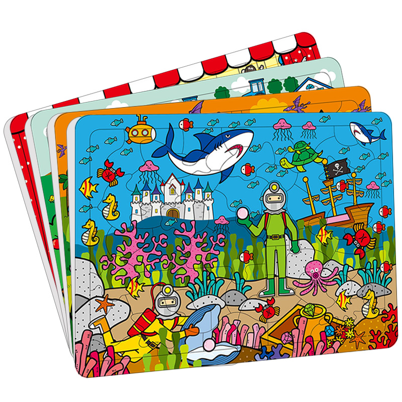 Bundchen Small red flowers Start work Brains Jigsaw puzzle suit 4-5-6 The age of children boy girl Puzzle Early education Toysin the Toy/Childs/Puzzle/Building block/Model , Beads/Jigsaw/Pair/Disassembly/Beat Toy , Jigsaw/Puzzle category - from Buy2taobao.com to provide professional Taobao agent buy service