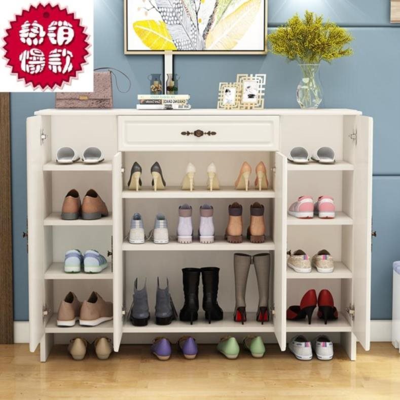 white Shoe rack atmosphere household Trinkets trumpet dormitory Lockers balcony a living room Shoe cabinet Shoe cabinetin the Residential furniture , Shelf , Shoe category - from Buy2taobao.com to provide professional Taobao agent buy service