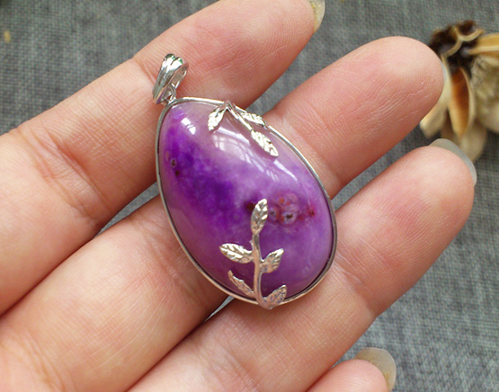 Pick up leakage Scent of a Woman Delicious Charm natural Purple Sugilite Pendant Peach blossom chant Into threein the Accessories/Fashion Jewelry, Pendant/Pendant category - from Buy2taobao.com to provide professional Taobao agent buy service