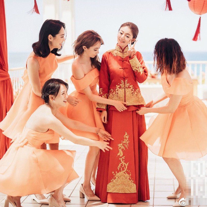 Bridesmaid Dresses 2019 new pattern Korean Edition have more cash than can be accounted for Bridesmaid full dress Sisters marry Toast summer banquet Dressin the Women's clothing/Boutique , Wedding/Cheongsam/Formal dress , Formal dress/Evening category - from Buy2taobao.com to provide professional Taobao agent buy service