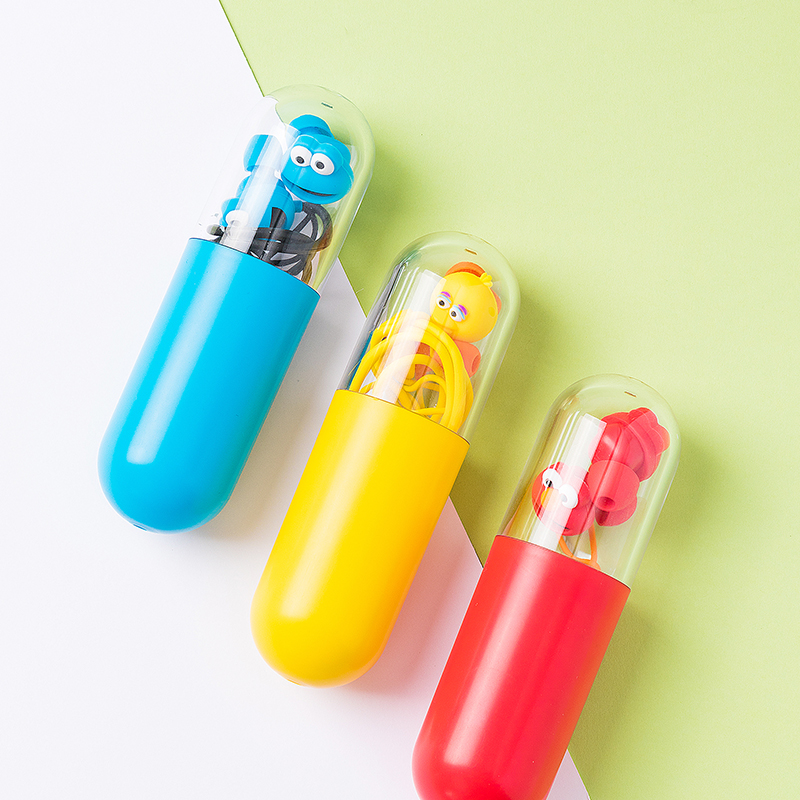 MINISO/名创优品 芝麻街入耳式耳机 型号:E037在类目 居家日用, 家居智能设备中 - 来自Buy2taobao.com提供专业的淘宝代购服务