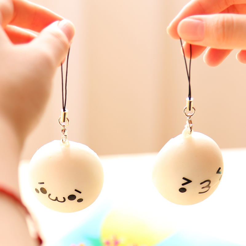 Super adorable Steamed buns Expression mobile phone knapsack Pendants Chicken nuggets Pendant Super good phone chainin the 3C Digital Accessories, Cell Phone Accessories , Phone Accessories , Mobile phone pendant/Mobile phone chain category - from Buy2taobao.com to provide professional Taobao agent buy service