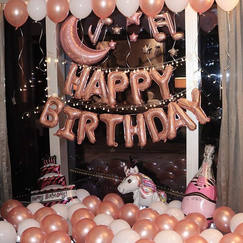 birthday decoration balloons etters happy birthday package d|msdalam kategori bekalan perayaan/hadiah, belon/Terapung bola udara, belon - dari Buy2taobao.com untuk memberikan perkhidmatan ejen Taobao profesional membeli