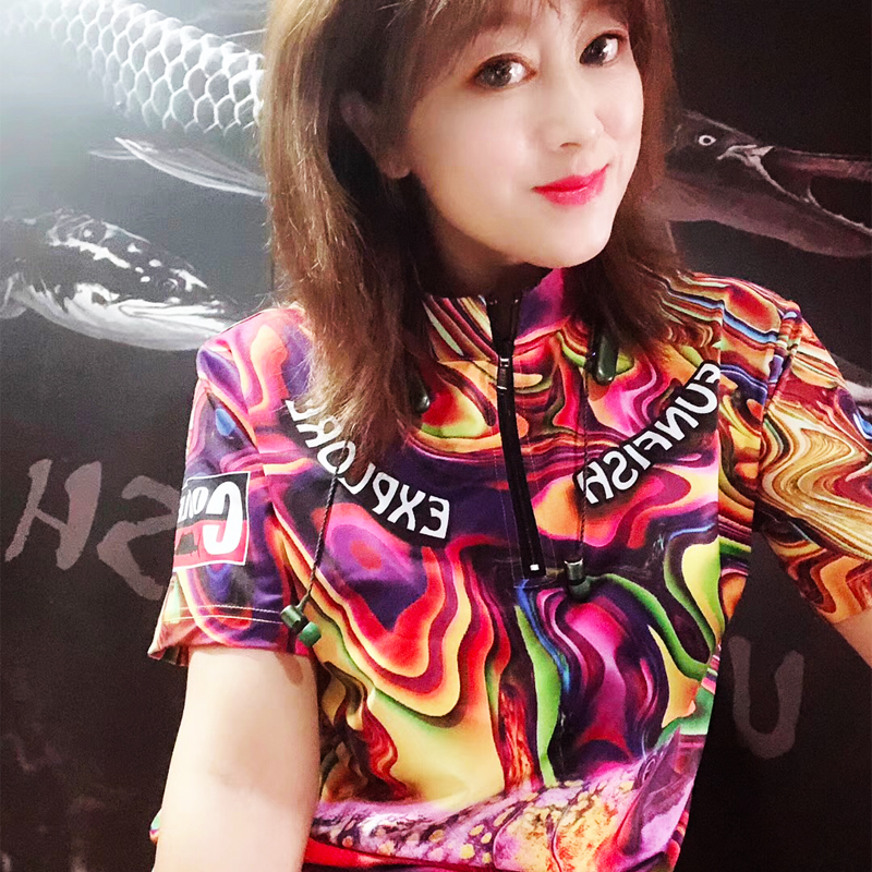 summer Road sub- Sunscreen clothes Go fishing Short sleeved outdoors Borneol ultraviolet-proof men and women Colorful motion T-shirtin the Outdoor/Mountaineer/Camping/Travel Goods , Outdoor clothing , Quick-drying underwear , Quick-drying T-shirt category - from Buy2taobao.com to provide professional Taobao agent buy service