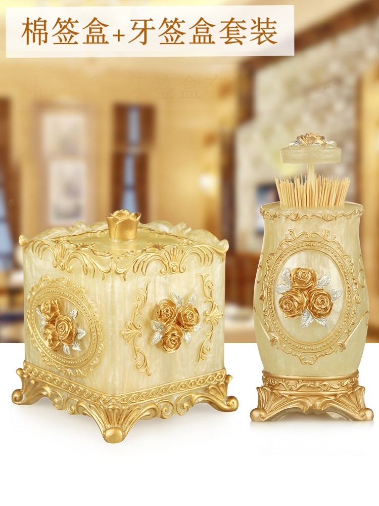 Luxury European style living room with toothpickin the Storage consolidation , Home Storage appliances , Storage Box , Toothpick box category - from Buy2taobao.com to provide professional Taobao agent buy service