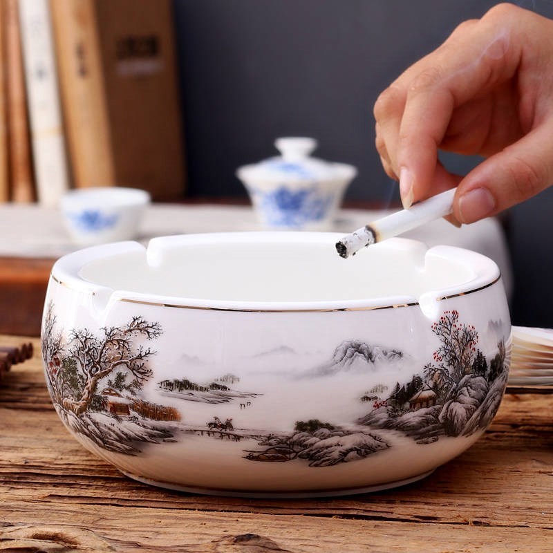 Large personality fashion practical European style Retro originality Extra large size trumpet ceramics multi-function clean ashtrayin the Electronic Dictionary/Electronic paper book/Stationery , Other cultural goods category - from Buy2taobao.com to provide professional Taobao agent buy service