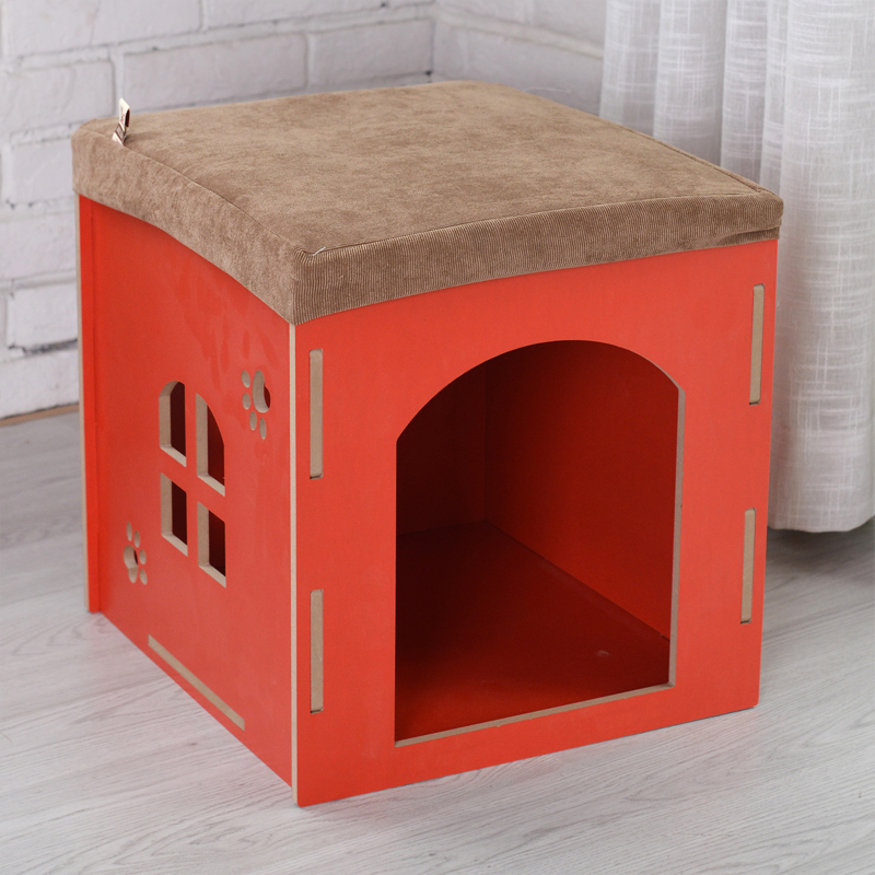 高档2019宠物猫窝半封闭式凳子窝夏季猫屋房子四季通用猫咪睡觉用|ruв категории животное/Животное питание и принадлежностей, кошка/собака товаров, ямка/дом/палатка - от Buy2taobao.com для оказания профессиональной услуги покупки агента Taobao