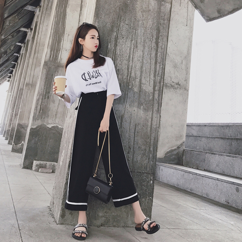 College wind girl Korean Edition fashion suit 2019 Summer wear new pattern junior middle school student leisure time Athletic Wear Two piece setin the Women's clothing/Boutique , Set/Student uniforms/Work uniforms , Leisure sports suit category - from Buy2taobao.com to provide professional Taobao agent buy service