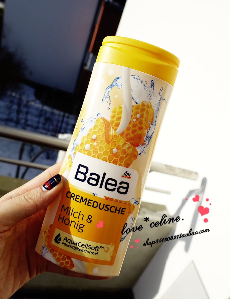 清仓 德国 Balea芭乐雅 蜂蜜滋润嫩肤清洁沐浴露300ml 19年7月在类目 洗护清洁剂/卫生巾/纸/香薰, 洗发沐浴/个人清洁, 身体清洁, 沐浴露中 - 来自Buy2taobao.com提供专业的淘宝代购服务