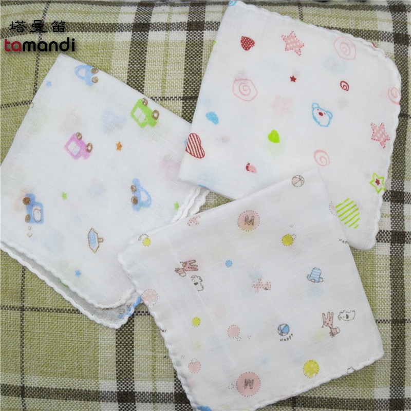 baby Saliva towel Thin section baby Kerchief pure cotton double-deck Gauze Face Towel towel Handkerchiefin the Accessories/Leather belt/Hat/Muffler , Handkerchief category - from Buy2taobao.com to provide professional Taobao agent buy service