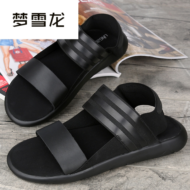 罗马凉鞋男夏季潮真皮休闲鞋2018新款厚底男鞋个性青年英伦|ruв категории Мужская обувь, сандалии - от Buy2taobao.com для оказания профессиональной услуги покупки агента Taobao