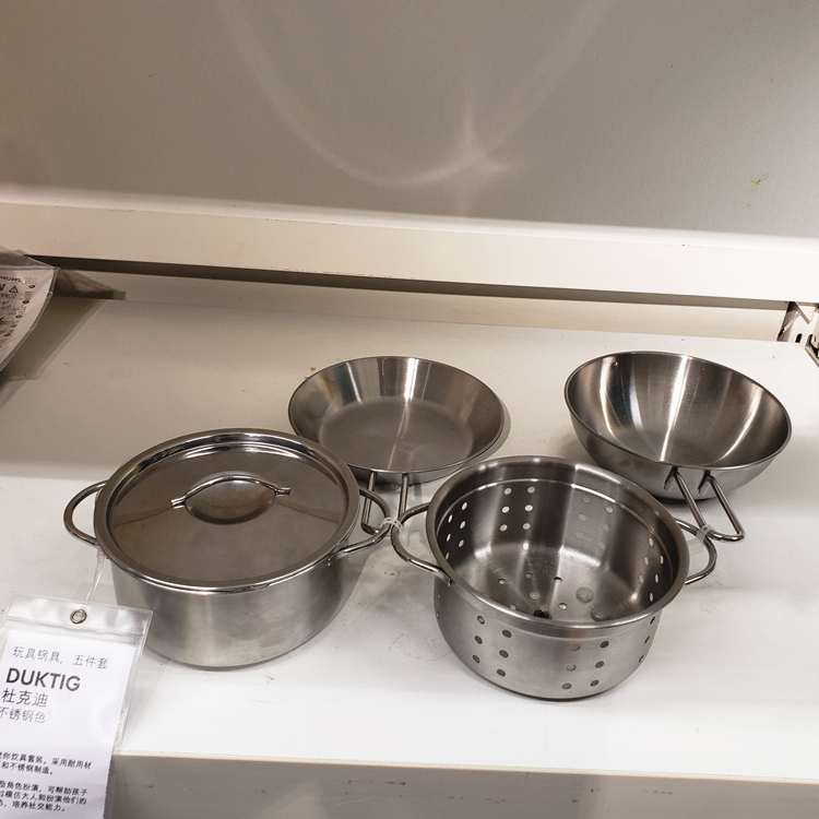 温馨宜家IKEA杜克迪炊具5件套过家家玩具益智娱乐早期教育包邮|ruв категории игрушка/коляска/головоломка/блоки/модель, моделирование/играть в игрушки, играть в игрушки - от Buy2taobao.com для оказания профессиональной услуги покупки агента Taobao