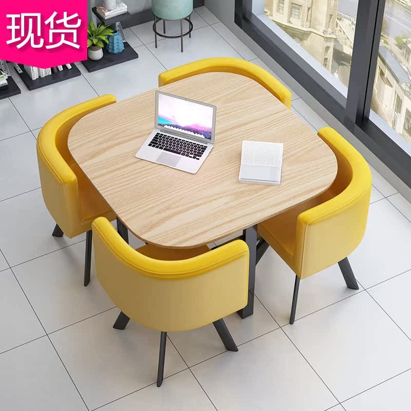 欧式洽谈桌椅组合休闲简约现代接待室小圆桌时尚个性创意办公会客在类目 住宅家具, 桌类, 餐桌中 - 来自Buy2taobao.com提供专业的淘宝代购服务