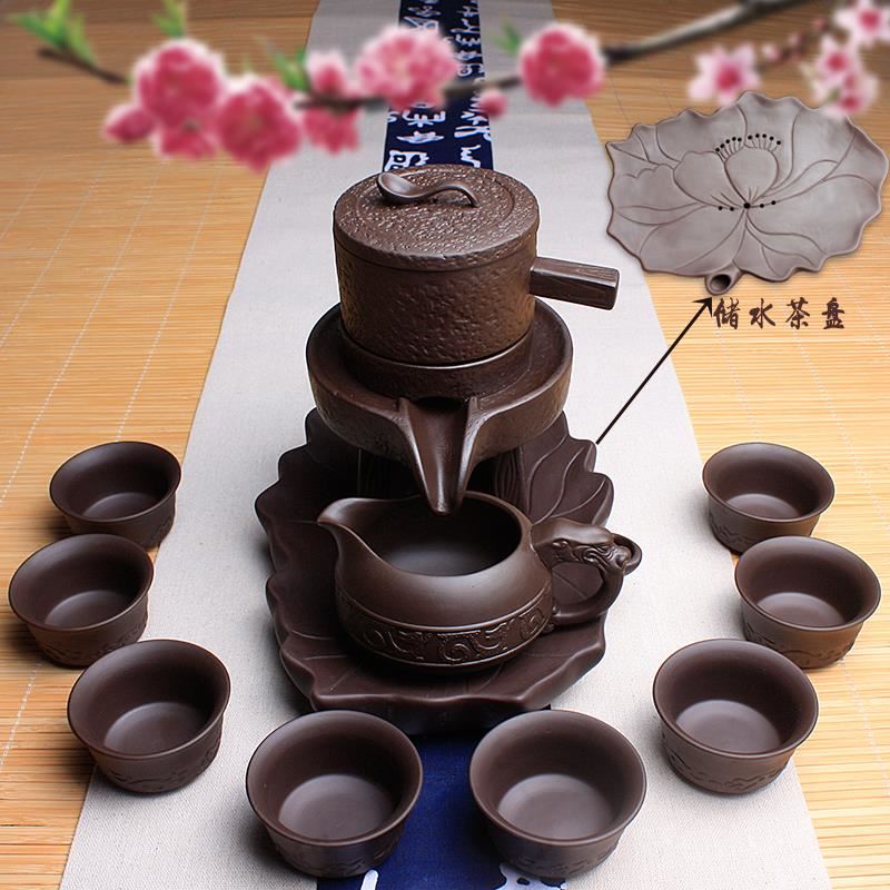 紫砂石磨全半自动懒人冲泡茶器功夫茶具套装防烫时来运转家用特价|ruв категории посуда, чайный сервиз, кунг - Фу, чайный сервиз - от Buy2taobao.com для оказания профессиональной услуги покупки агента Taobao