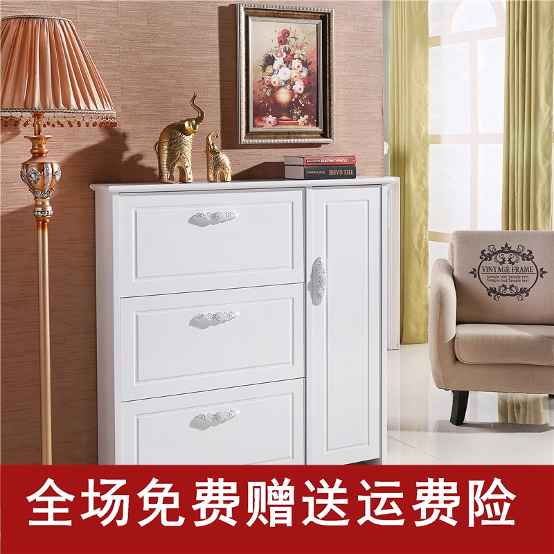 新款欧式白色烤漆鞋柜门口玄关薄翻斗柜19/26cm简约现代组装门厅在类目 住宅家具, 柜类, 鞋柜中 - 来自Buy2taobao.com提供专业的淘宝代购服务