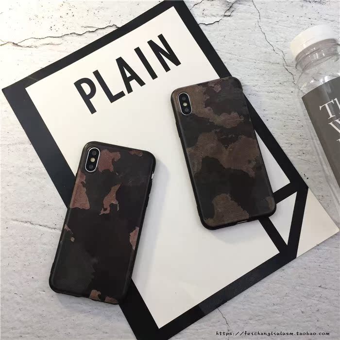 欧美军绿迷彩苹果XS手机壳iPhone7/8Plus磨砂硅胶XR/Max潮男女壳9在类目 3C数码配件, 手机配件, 手机保护套/壳中 - 来自Buy2taobao.com提供专业的淘宝代购服务