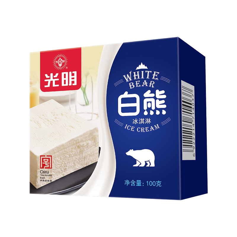 光明冰淇淋白熊中砖冰砖冷饮雪糕100克24盒一箱包邮|msdalam kategori daging perikanan/Buah-buahan segar dan sayur-sayuran/dimasak, ais krim/beku - dari Buy2taobao.com untuk memberikan perkhidmatan ejen Taobao profesional membeli