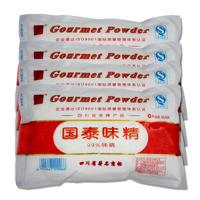 国泰味精454g*3 正宗四川家用 厨房调味鸡精 增鲜提味 烹调料理在类目 粮油米面/南北干货/调味品, 调味品/果酱/沙拉, 日常调味品, 鸡精/味精中 - 来自Buy2taobao.com提供专业的淘宝代购服务