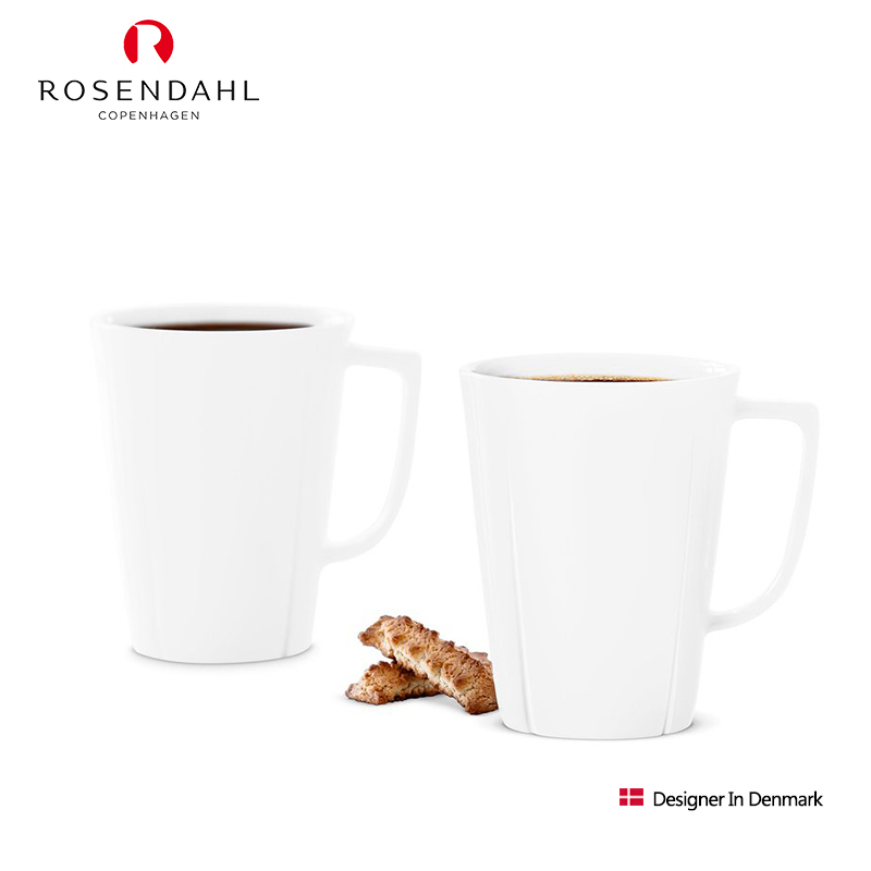 Rosendahl/歐森丹爾歐式白色骨瓷茶杯咖啡杯馬克杯情侶杯20481在類目 餐飲具, 杯子/水杯/水壺, 馬克杯中 - 來自Buy2taobao.com提供專業的淘寶代購服務