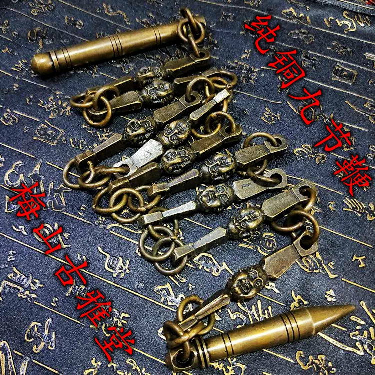 純銅九節鞭圓柱古代實心軟兵器佛頭表演實戰msgyt全國包郵甩賣在類目 運動/瑜伽/健身/球迷用品, 跆拳道/武術/搏擊, 九節鞭中 - 來自Buy2taobao.com提供專業的淘寶代購服務