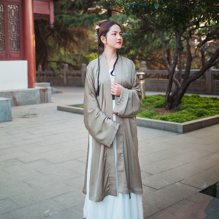【花半文化】纯色褙子|msdalam kategori adat peribadi/Design Services/DIY, beg pakaian adat, Pakaian adat, Han Cina pakaian adat - dari Buy2taobao.com untuk memberikan perkhidmatan ejen Taobao profesional membeli