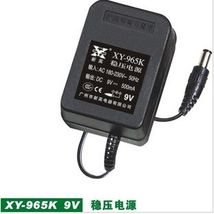 新英 XY-965K 9V 0.5A DC 9v 500ma 稳压直流电源 电源适配器在类目 影音电器, 影音家电配件, 碟/电池/电源适配器中 - 来自Buy2taobao.com提供专业的淘宝代购服务