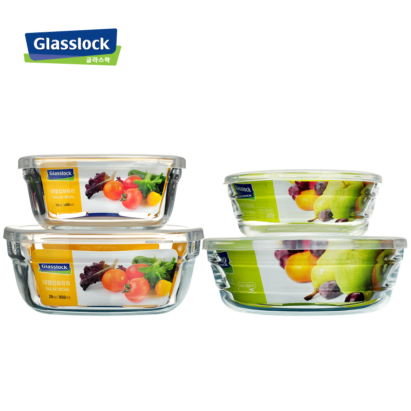Korean imports glasslock Salad bowl/Dish dish/ Heat Tempered glass crisperin the Tableware , Fresh container/Fresh Containers , Crisper category - from Buy2taobao.com to provide professional Taobao agent buy service