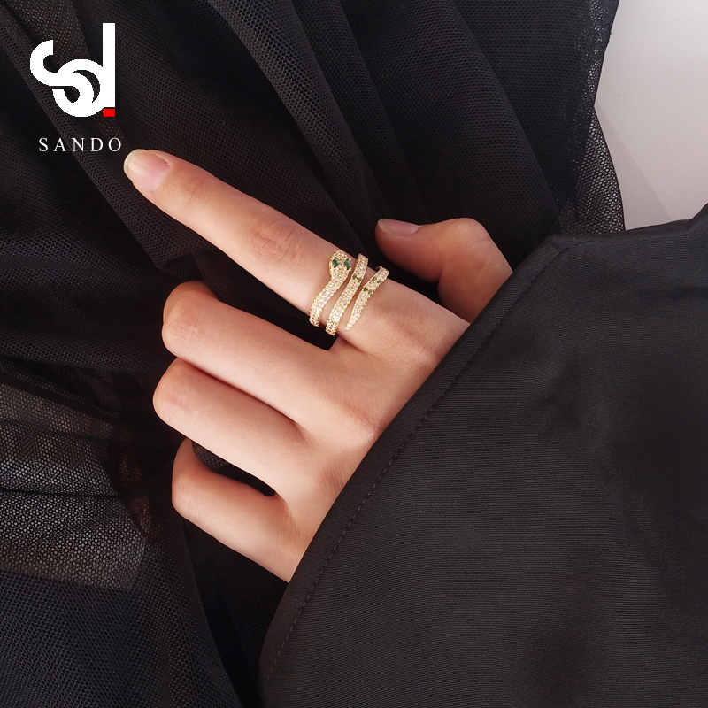 Japanese Serpentine Ring Japan and South Korea Trendsetter personality Exaggeration Forefinger Net Red Fade Ringin the Accessories/Fashion Jewelry, Ring/Ring category - from Buy2taobao.com to provide professional Taobao agent buy service