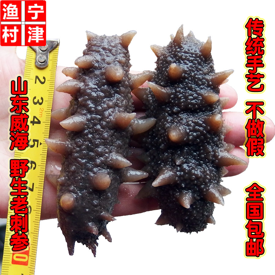 野生干海参 威海老刺参50头左右 传统手艺绝不做假 海鲜干货250g|ruв категории водной мясо/свежие фрукты и овощи/еда, морепродукты/водные продукты/изделия, трепанги - от Buy2taobao.com для оказания профессиональной услуги покупки агента Taobao