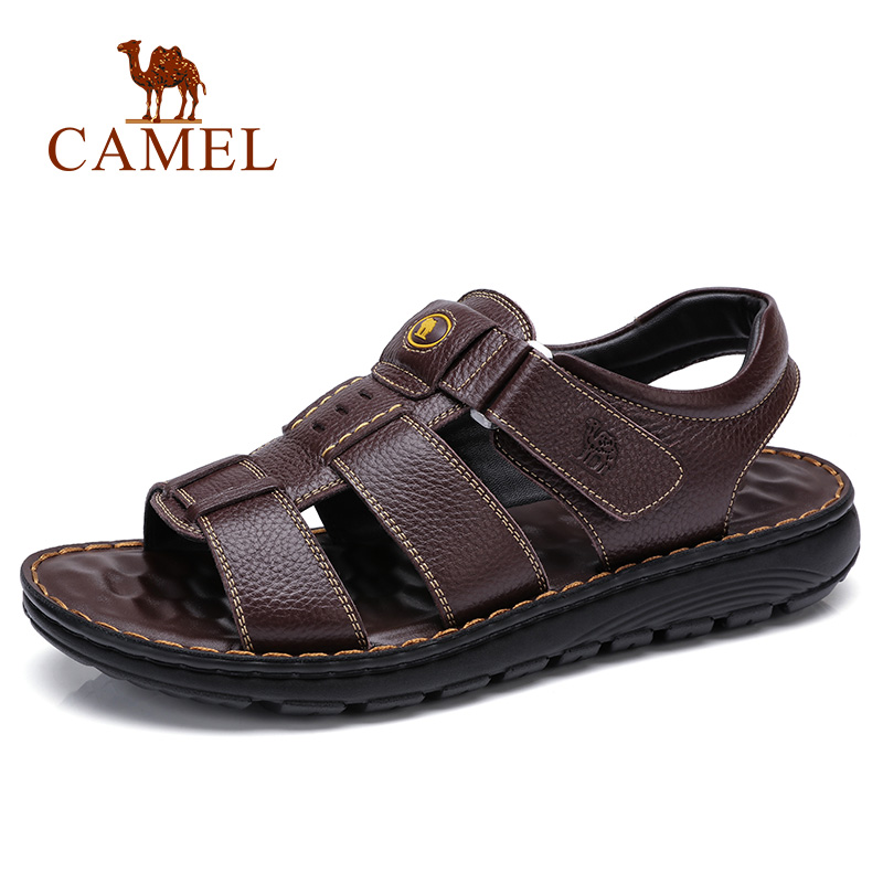 19新品名牌高端品质Camel/骆驼男鞋青年男子休闲凉拖鞋男士凉鞋在类目 流行男鞋, 凉鞋中 - 来自Buy2taobao.com提供专业的淘宝代购服务