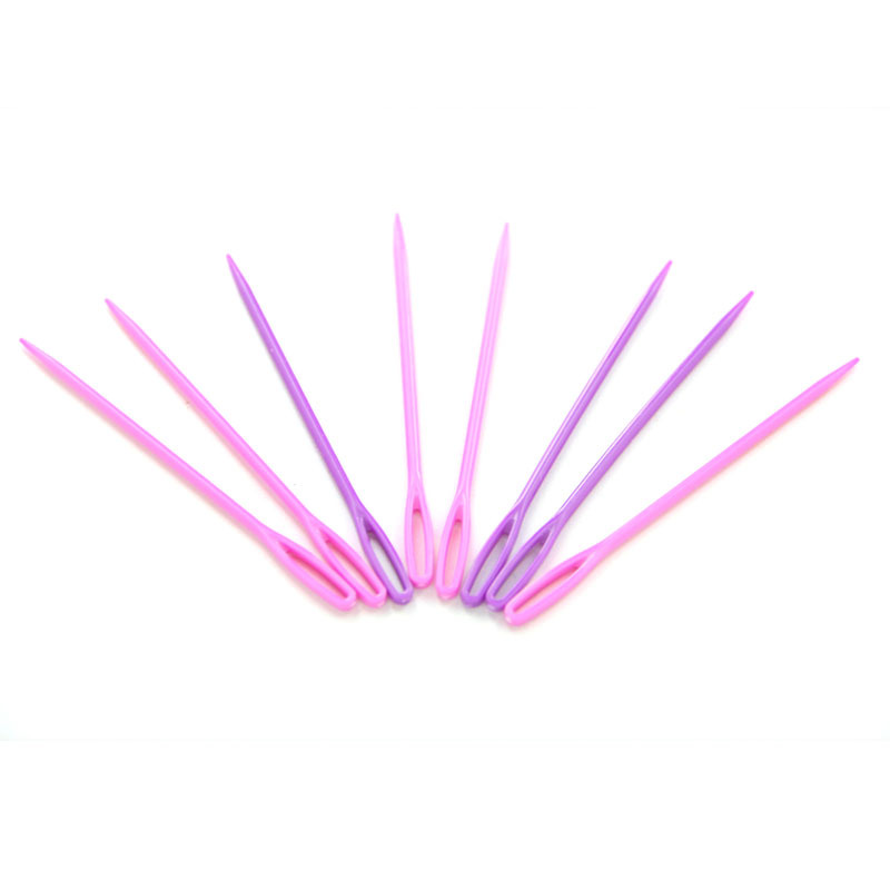diy Handmade accessories Hand sewing needles in children Plastic needle Knitting tools Big eye needle Knitting needles 7CM Safety Pinin the Toy/Childs/Puzzle/Building block/Model , Other Toys category - from Buy2taobao.com to provide professional Taobao agent buy service