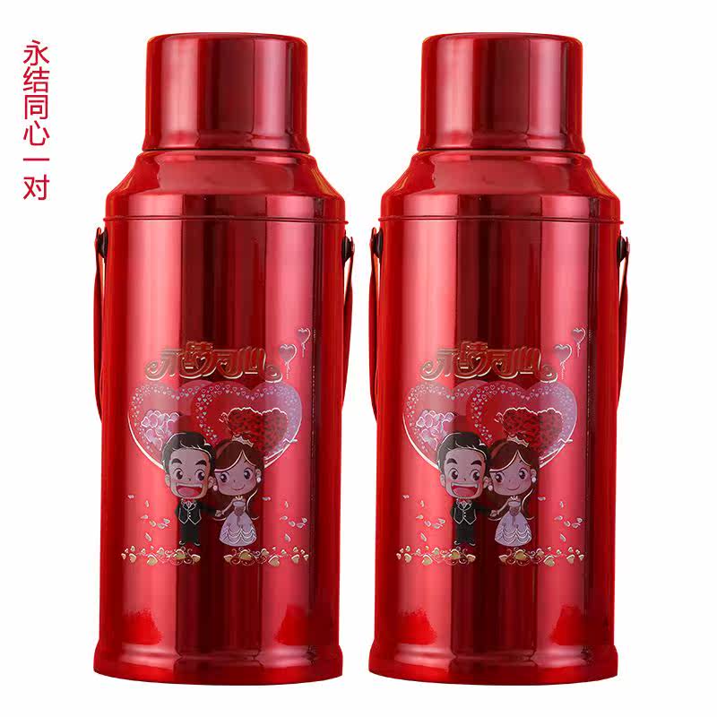 普通红色热水壶不锈钢暖瓶陪嫁开水瓶婚庆暖水瓶结婚暖瓶红色一对在类目 餐饮具, 杯子/水杯/水壶, 热水瓶中 - 来自Buy2taobao.com提供专业的淘宝代购服务